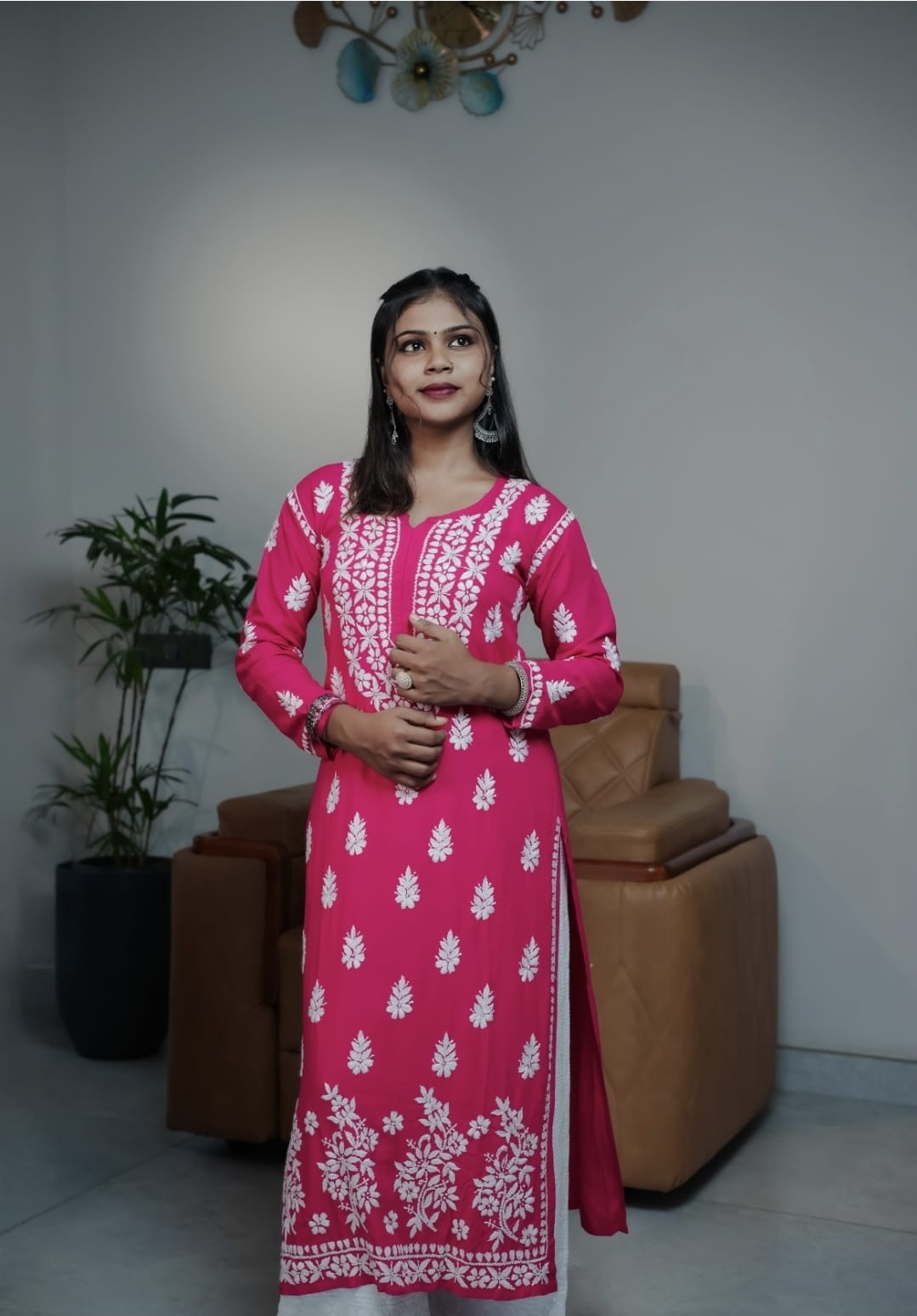 Pink Modal Kurti